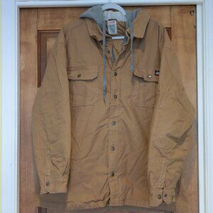 Dickies Men's Canvas Hooded Jacket - Brown - Size 2XL (50-52)
